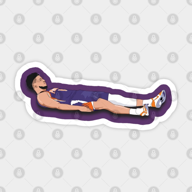 Devin Booker Phoenix Suns Sticker by xavierjfong